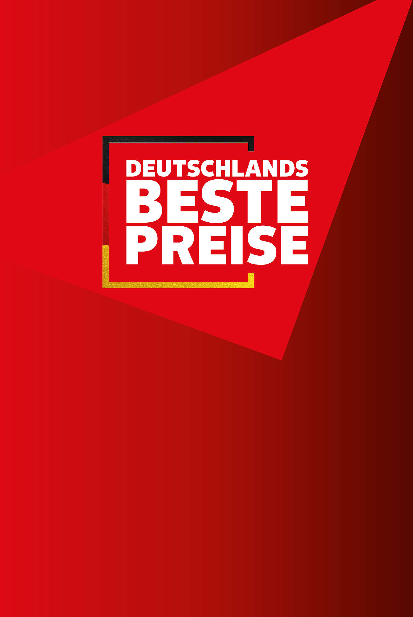 Schriftzug: Deutschlands beste Preise