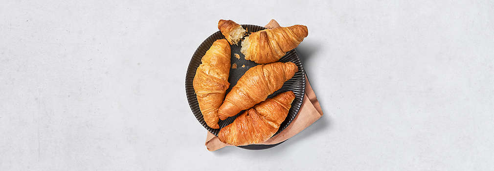 Obrázok maslového croissantu