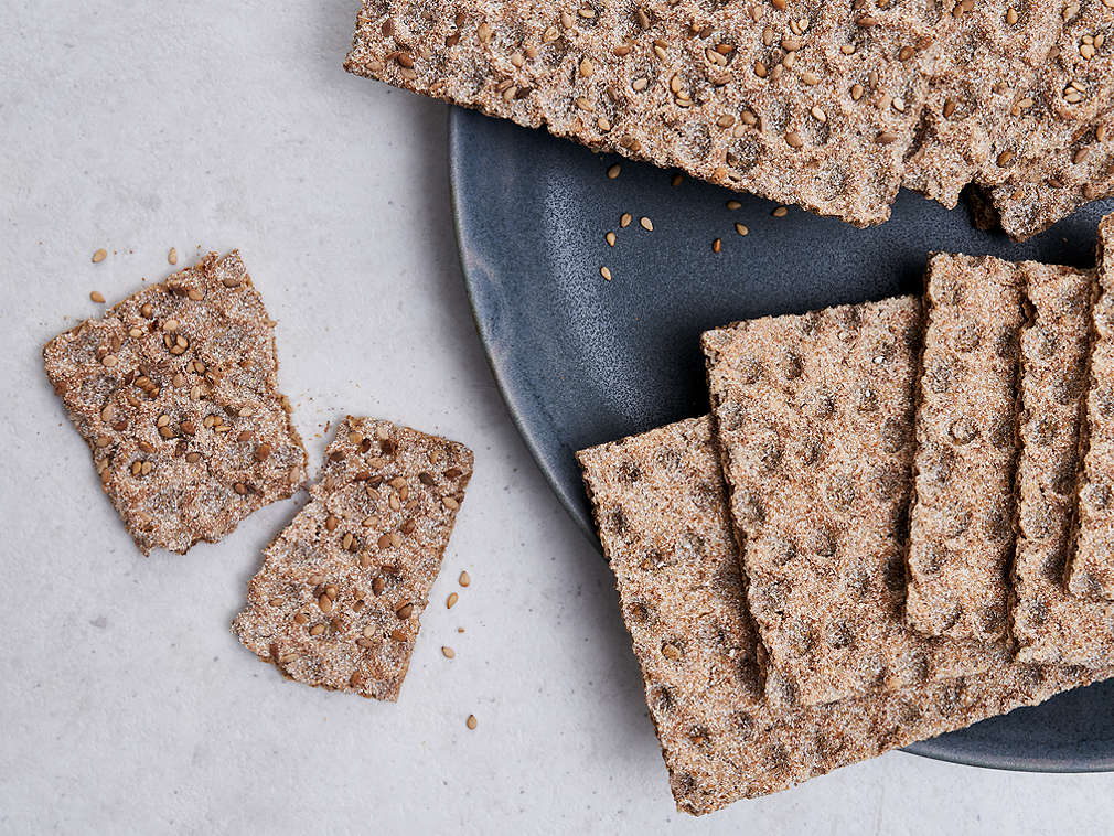 Hrskavi kruh u detaljnom prikazu