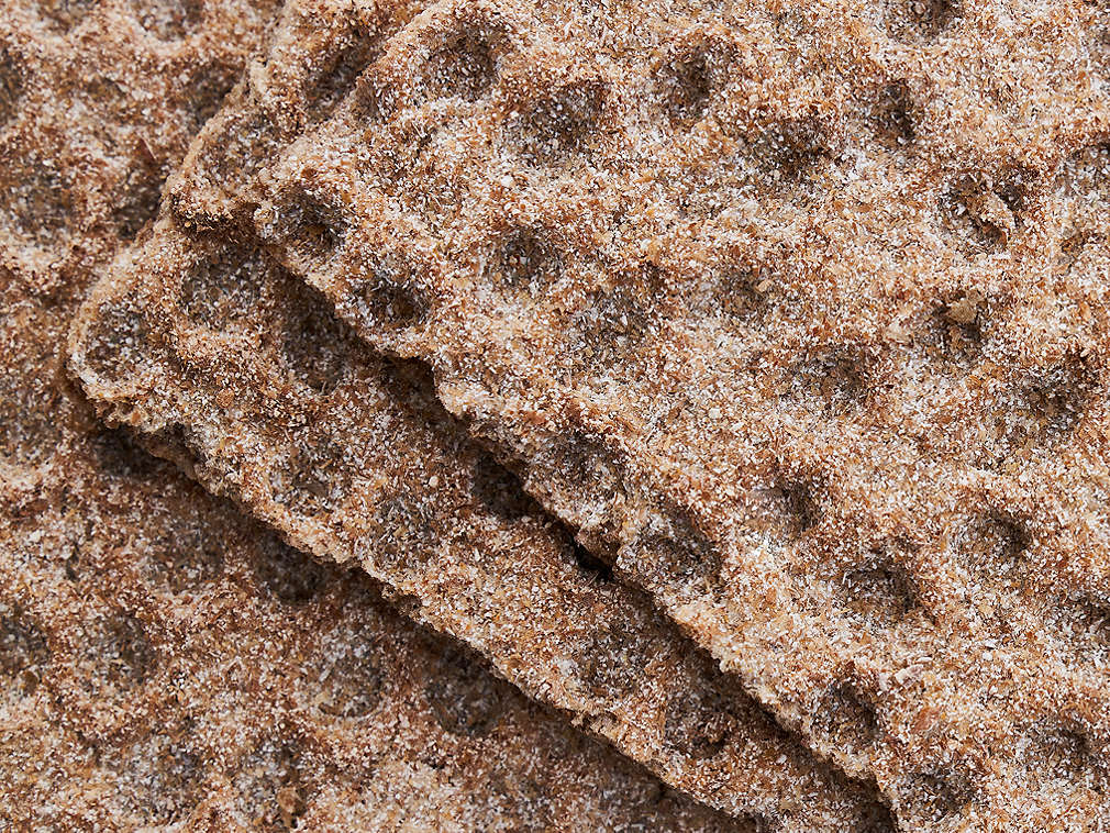 Hrskavi kruh u detaljnom prikazu