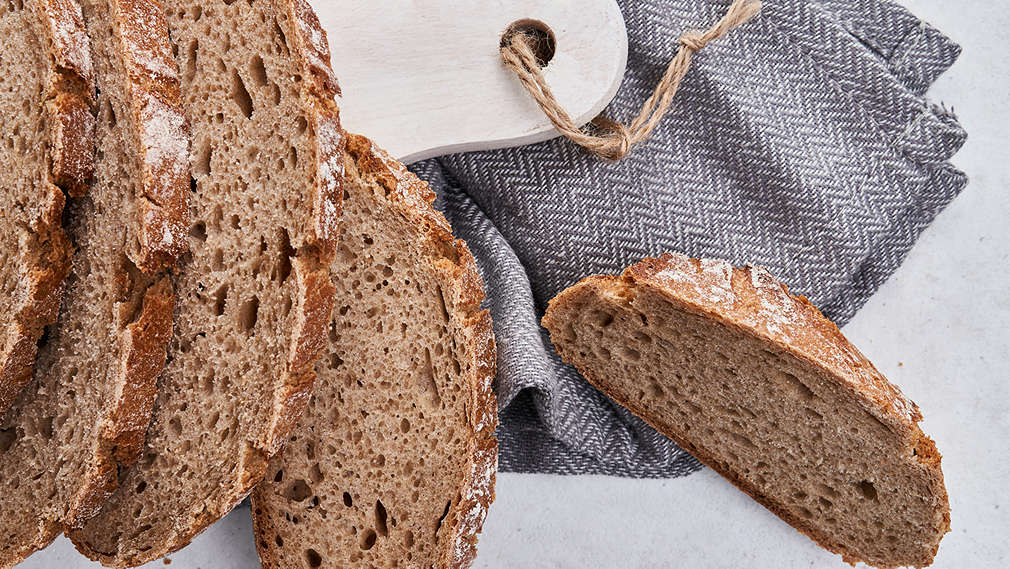 Изображение с ржано-пшеничным хлебом