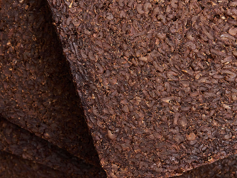 Пресен пумперникела в детайлен изглед