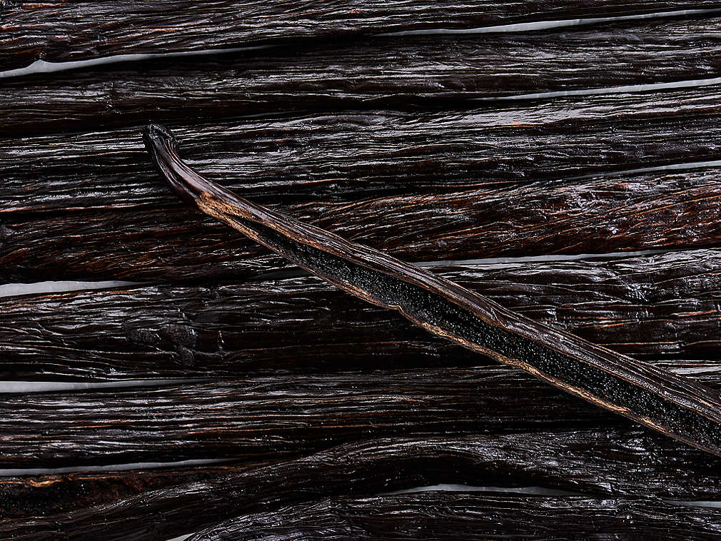 Păstăi de vanilie în detaliu