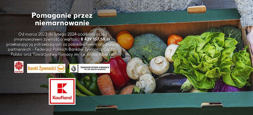 tekturowe duże opakowanie z różnymi warzywami w środku