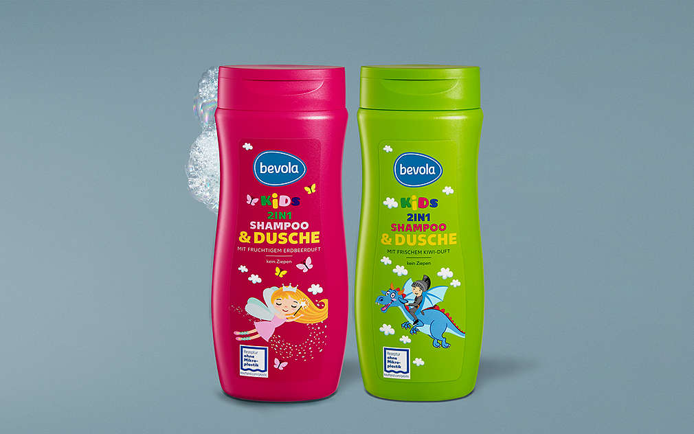 bevola® Kids šampóny a sprchové gely pro děti