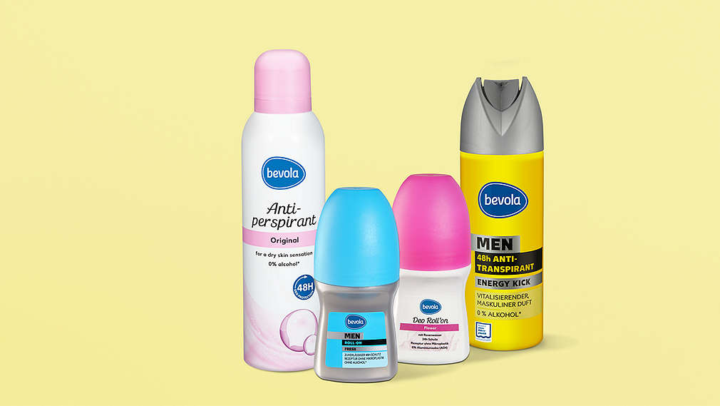 Naše deodoranty bevola®