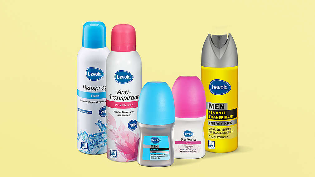Our  bevola® deodorant