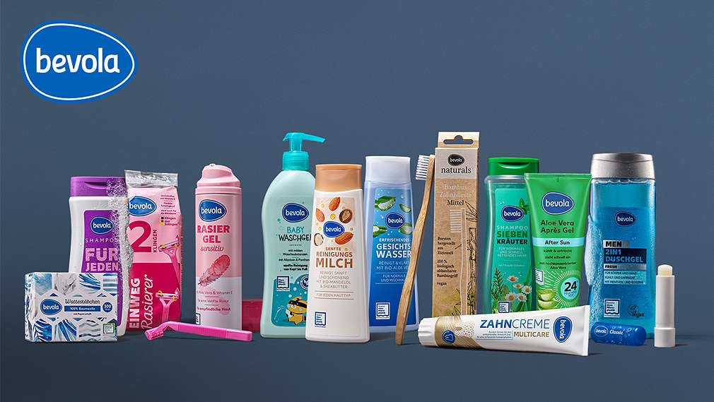 Изображение на различни продукти bevola®