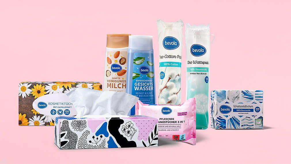 Naše produkty na čištění obličeje od bevola®