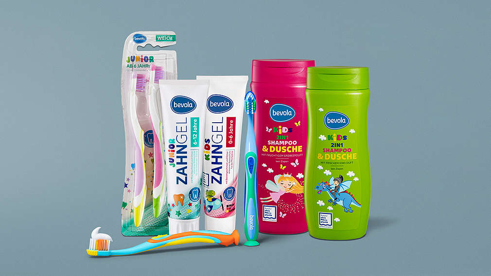 Vyobrazenie produktov bevola® Kids a Junior