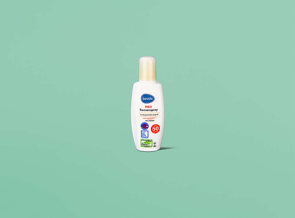 bevola® med sun spray with sun protection factor 50
