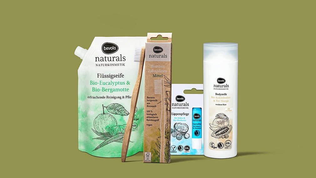 продукти за грижа и хигиена от bevola naturals®