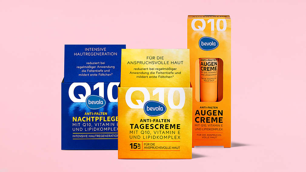 Q10 facial care series from bevola®