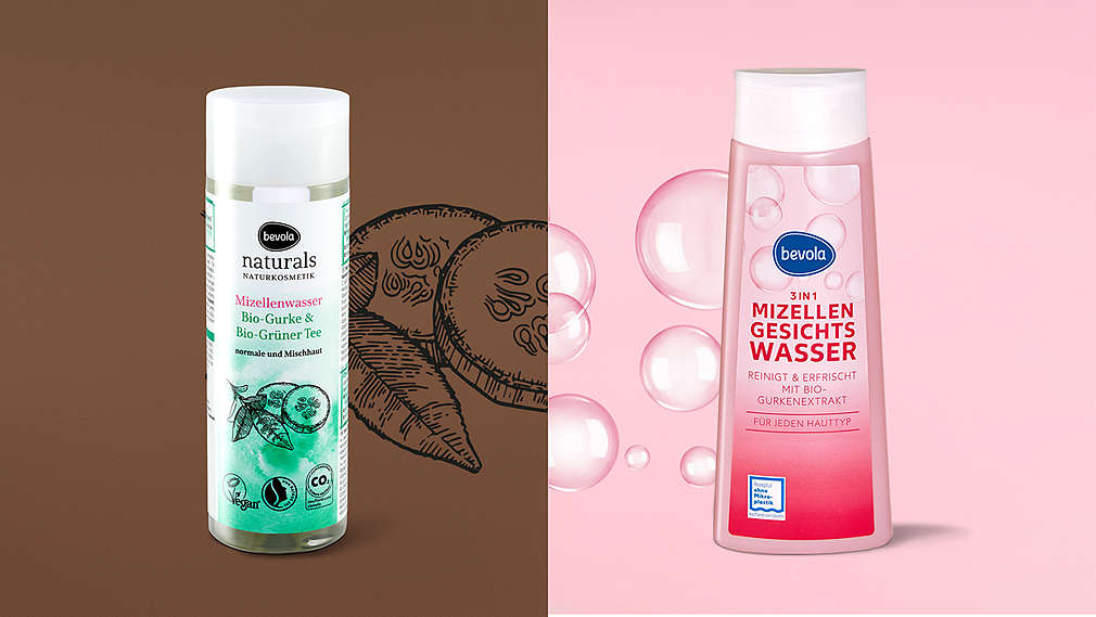 Vyobrazenie výrobkov bevola naturals® - čistenie tváre