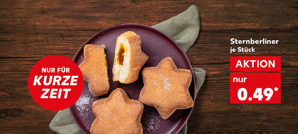 Produktabbildung: Sternberliner, je Stück für 0.49 Euro*, Störer: Nur für kurze Zeit