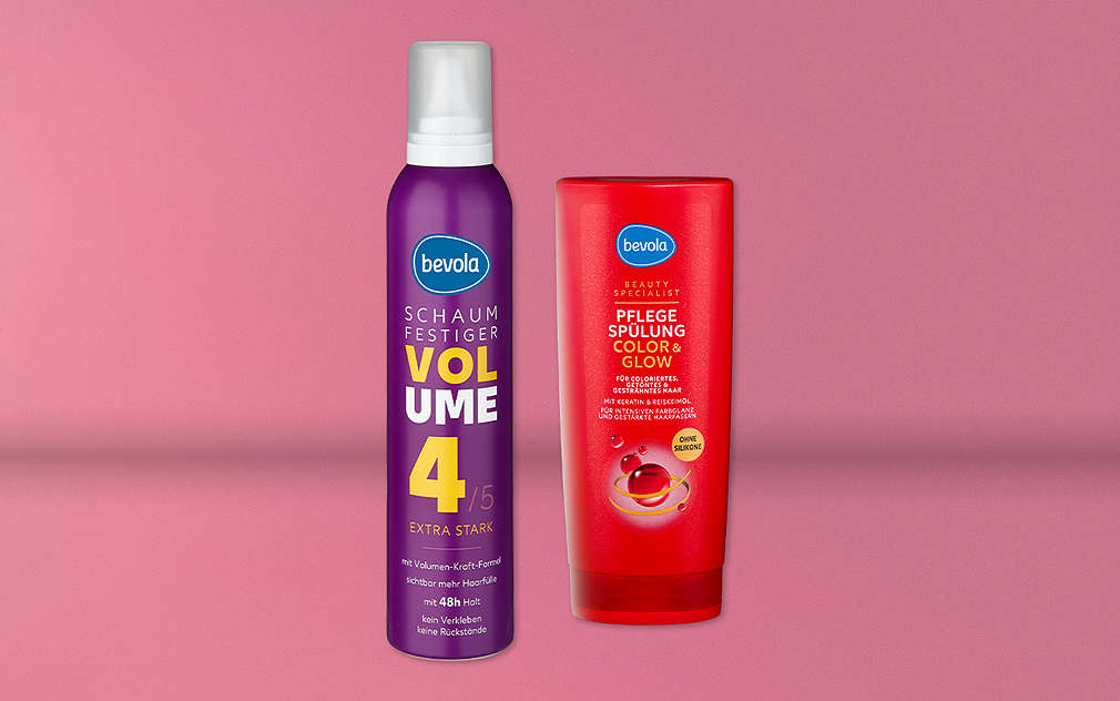 BEVOLA®-Haarstyling und -Haarpflege-Produkte