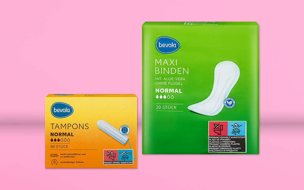 BEVOLA®-Hygieneprodukte