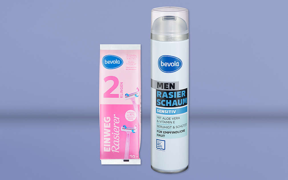 BEVOLA®-Rasurprodukte