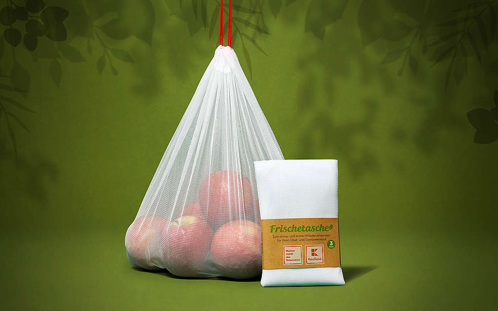 Изображение на торбичката за многократна употреба на Kaufland