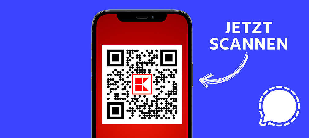 QR-Code zum Signal-Service