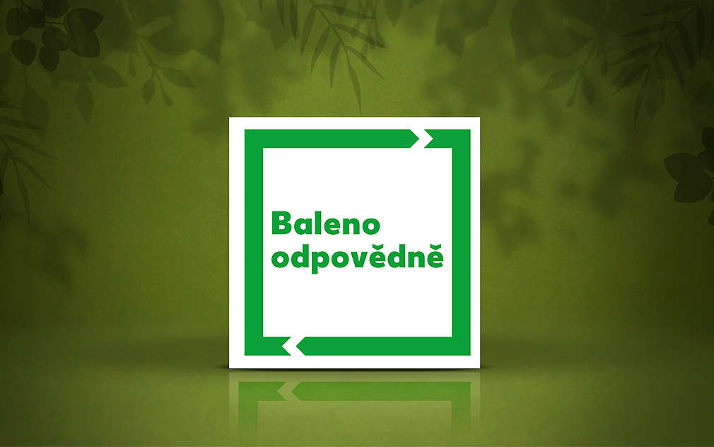 logo Kaufland „Baleno odpovědně“