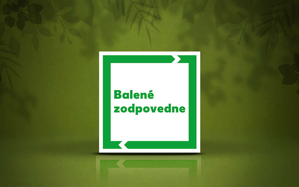 Logo Kaufland „Balené zodpovedne“