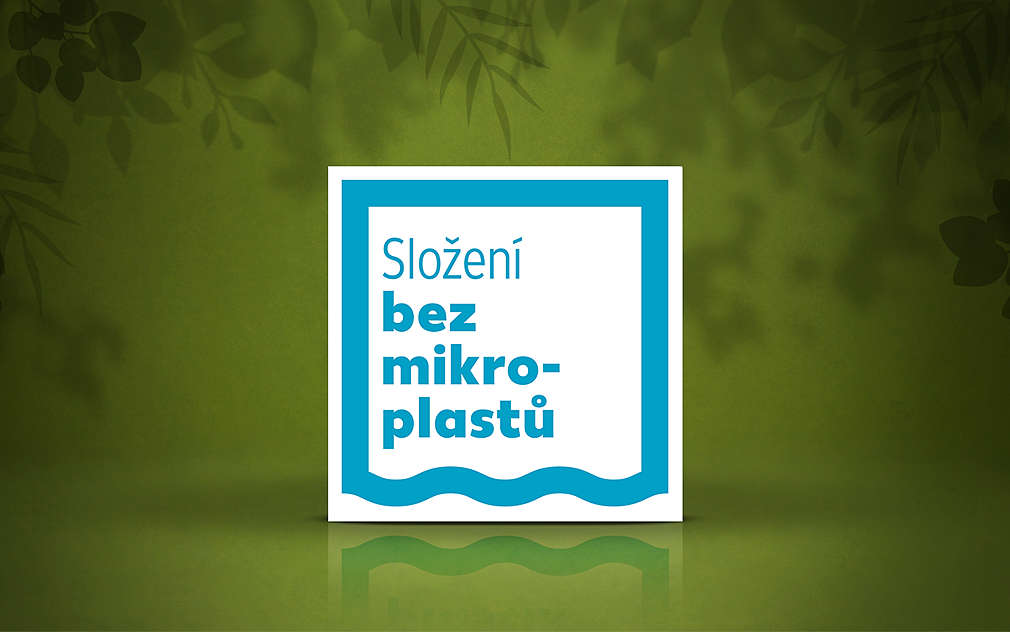logo Kaufland „Složení bez mikroplastů“