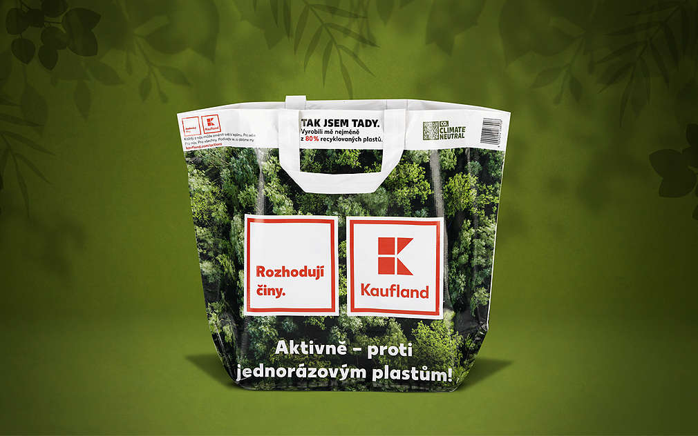Opakovaně použitelná taška od společnosti Kaufland