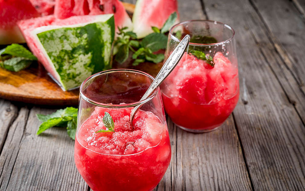 Изображение на чашки със сорбе