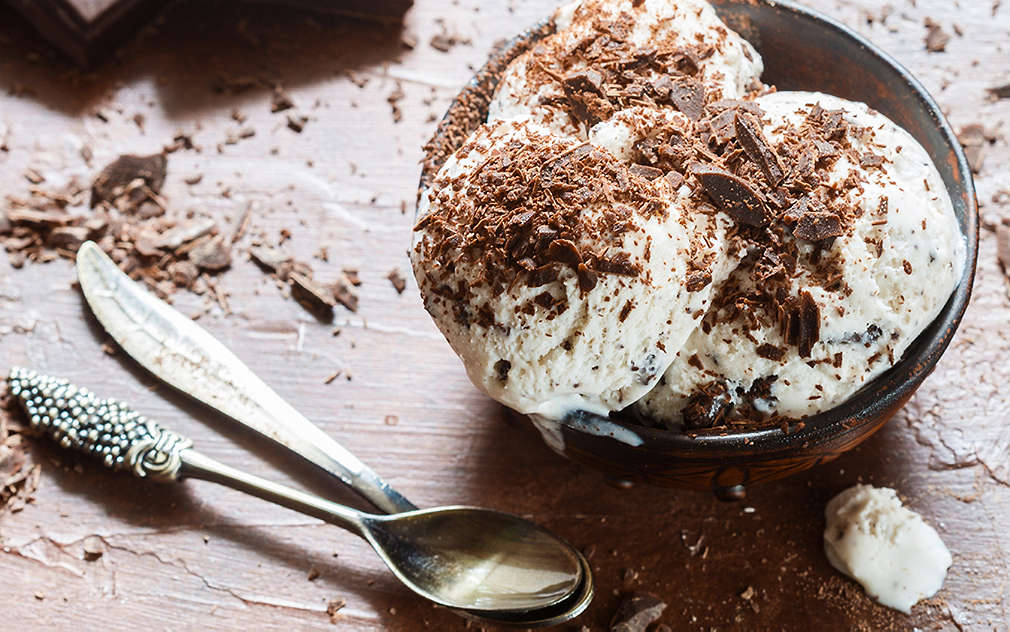 Изображение на купичка със сладолед Страчатела