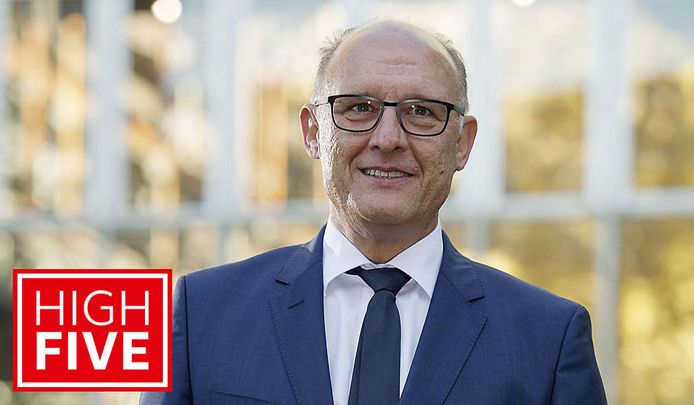 Logo: HIGH FIVE; Abbildung Stephan Keinath