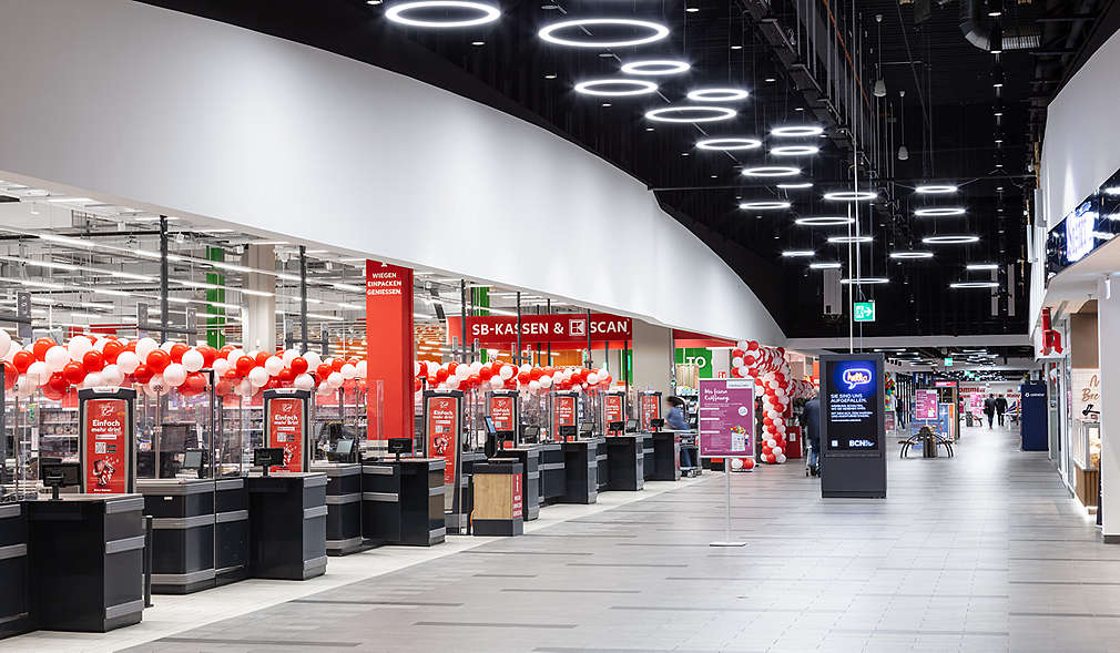 Abbildung: Kaufland-Filiale im Gutenberg Center in Mainz