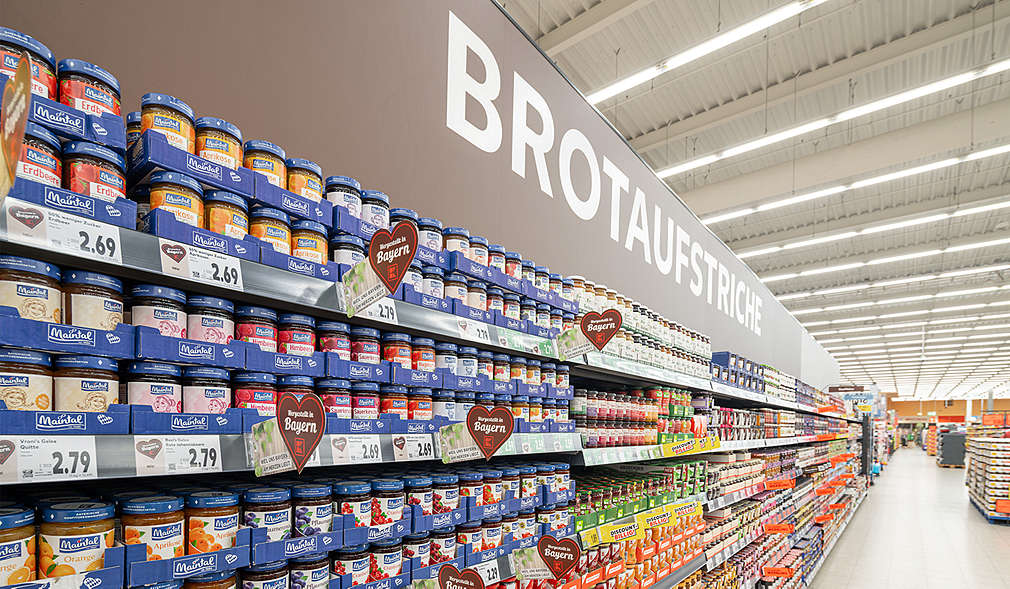 Abbildung: Kaufland-Filiale in Hallstadt