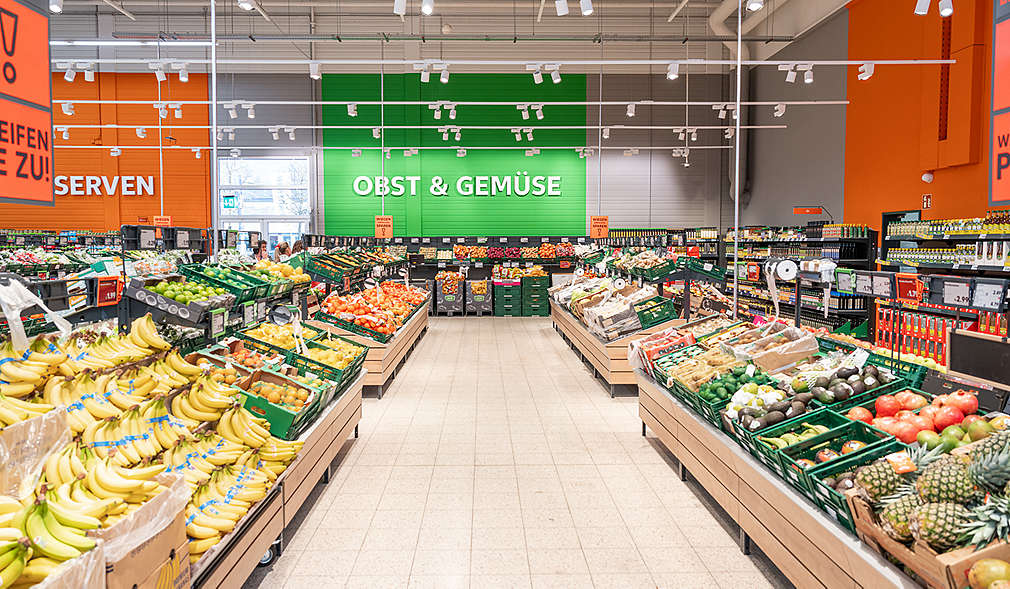 Abbildung: Kaufland-Filiale in Hallstadt