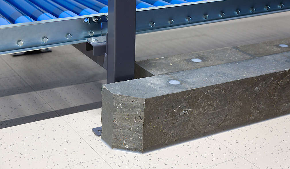 Abbildung: Recycelte Baumaterialien aus der Kaufland-Filiale in Tuttlingen