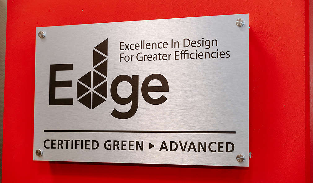 Abbildung: EDGE-Zertifikat – Certified Green > Advanced
