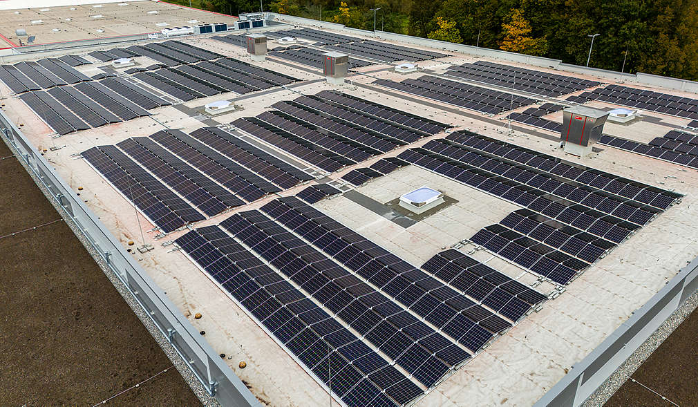 Photovoltaikanlage der Kaufland-Filiale in Tuttlingen