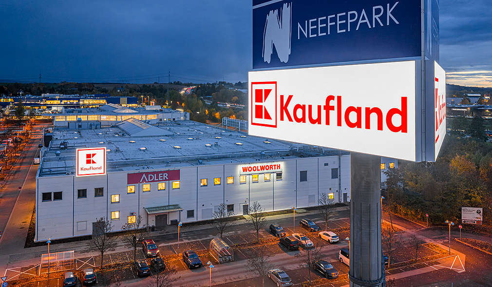 Abbildung: Kaufland-Filiale in Chemnitz – Außenansicht
