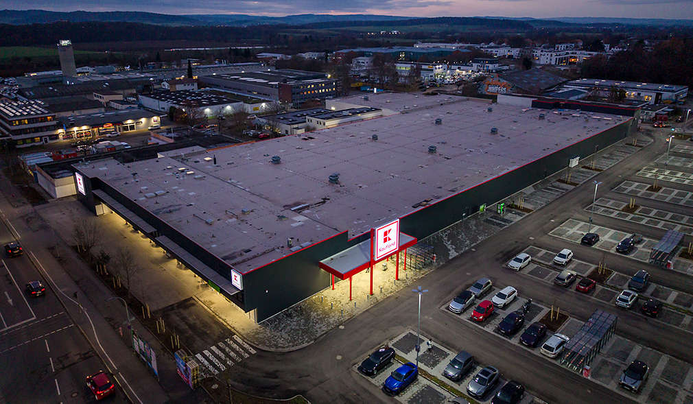 Abbildung: Kaufland-Filiale in Göttingen – Außenansicht
