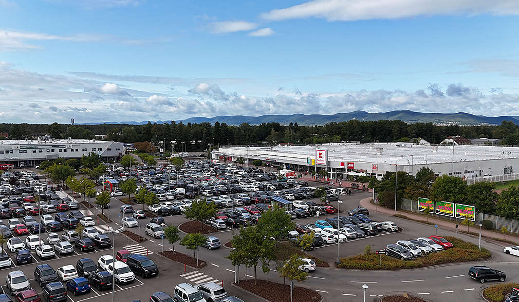 Abbildung: Kaufland-Filiale in Haßloch – Außenansicht