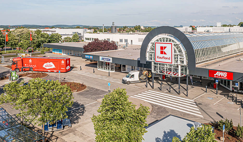 Abbildung: Kaufland-Filiale in Heidenau – Außenansicht