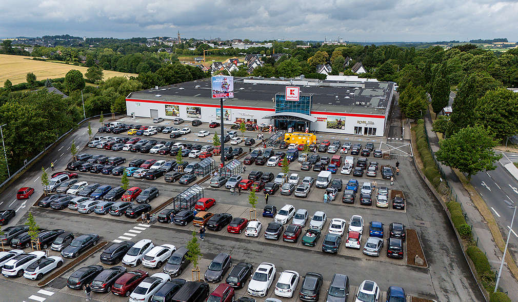 Abbildung: Kaufland-Filiale in Heiligenhaus – Außenansicht
