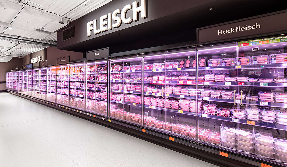 Abbildung: Kaufland-Filiale in Jettingen – Fleisch-SB