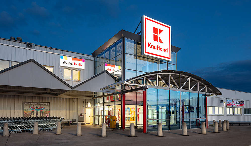 Abbildung: Kaufland-Filiale in Jettingen – Außenansicht