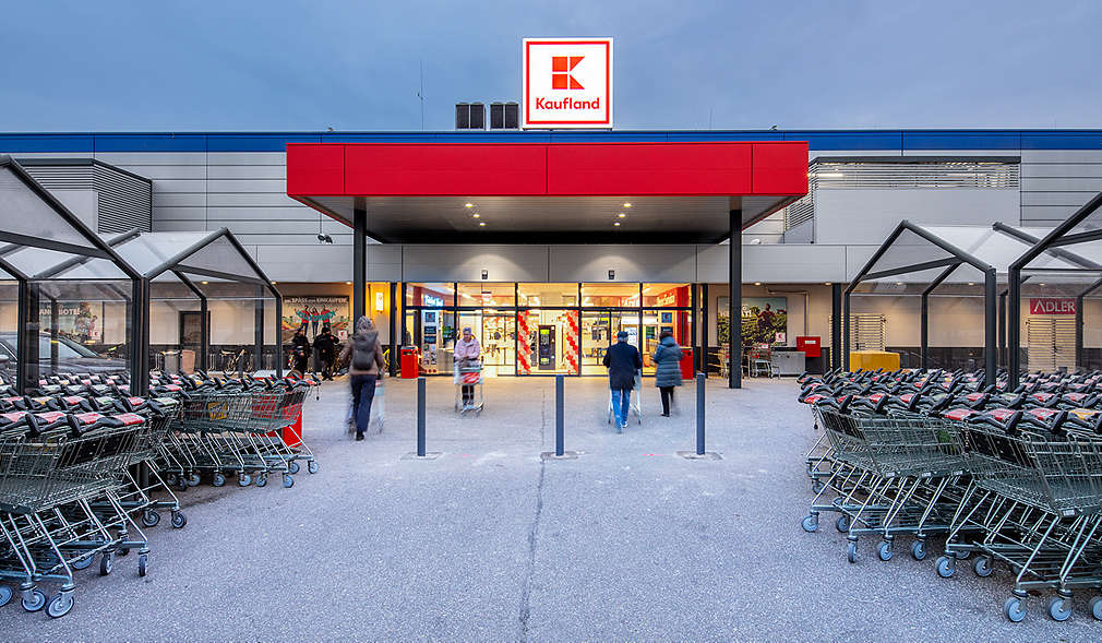 Abbildung: Kaufland-Filiale in Karlsruhe-Bulach – Außenansicht