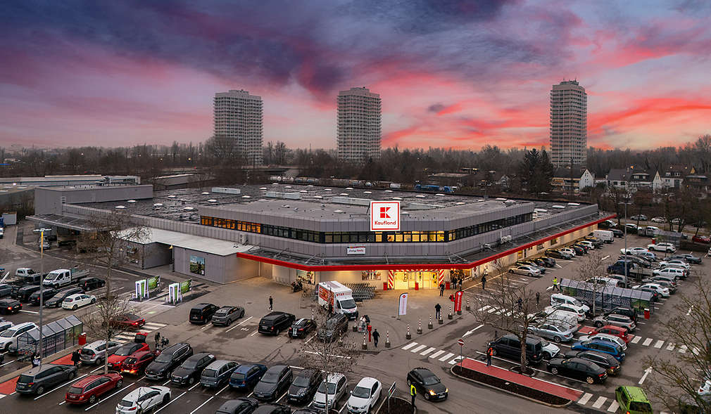 Abbildung: Kaufland-Filiale in Ludwigshafen – Außenansicht