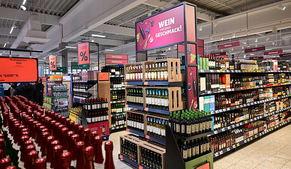 Abbildung: Kaufland-Filiale in Osnabrück – Weine
