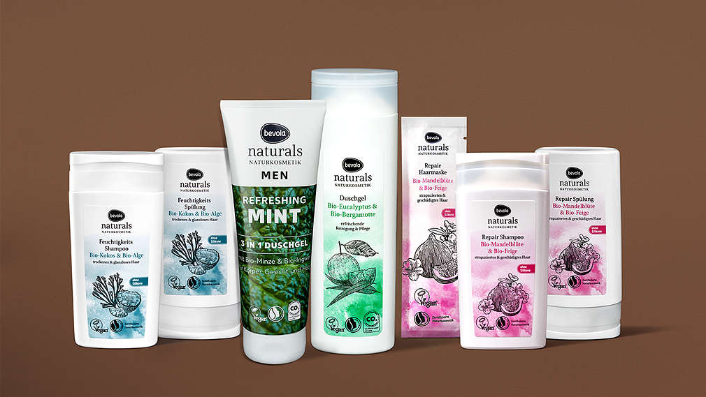 razni proizvodi za njegu kose bevola naturals®