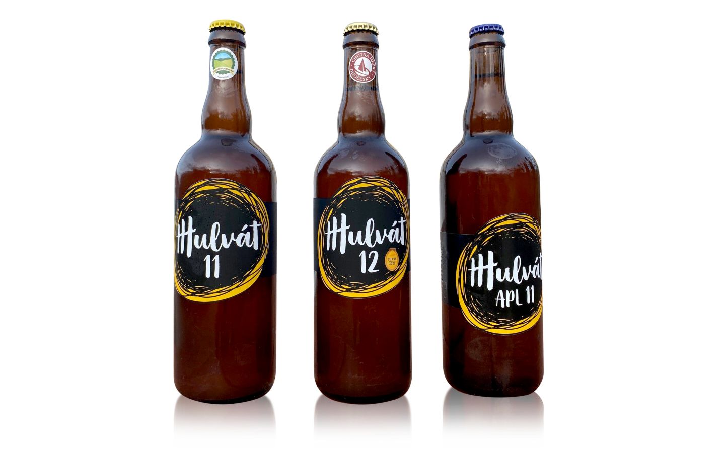 Piva Hulvát, různé druhy