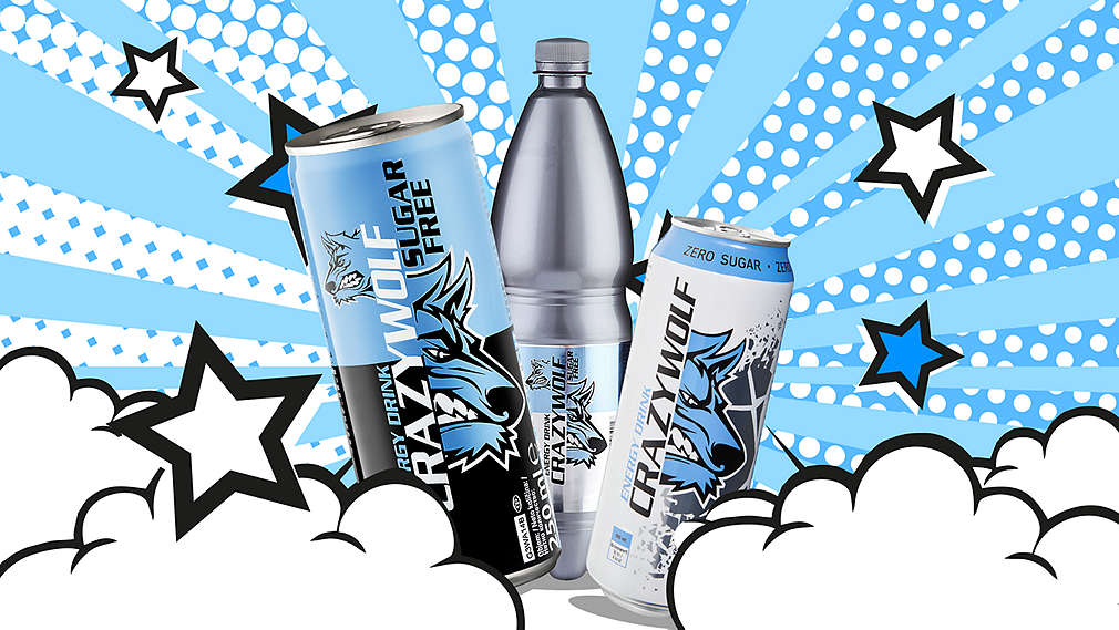 Crazy Wolf Classic fără zahăr 